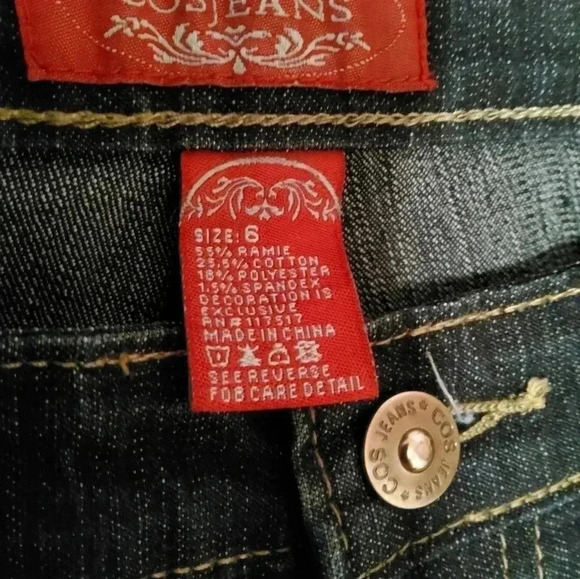 Cos Jeans 6 NWOT - Picture 5 of 5